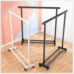 Simple Clothes Drying Rack Single Pole Balcony Clothes Drying Rack Home Bedroom Clothes Hanger Floor-Standing Vertical