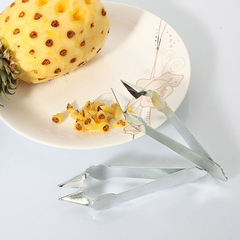 Stainless steel pineapple clip, pineapple cutter, pineapple shovel, pineapple artifact, pineapple clip, pineapple eye clip