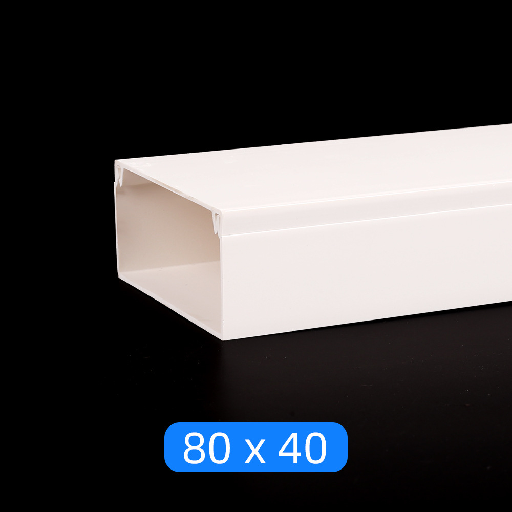 Ranura de línea 80*40-precio por metro (1 metro cada uno, 8 barras/barra)