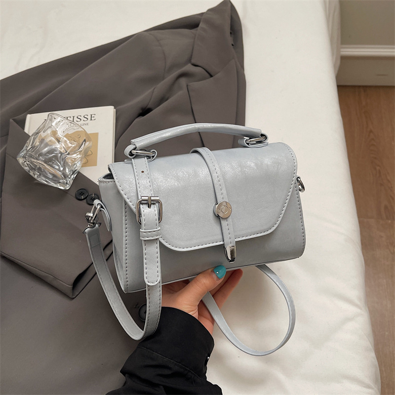 Borsa a tracolla quadrata retro borsa donna versatile elegante_voghion.com