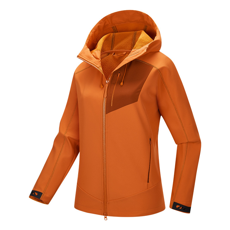 New foreign trade cross-border wholesale jacket, popular Bird House foreign trade soft shell jacket, unisex hooded composite model