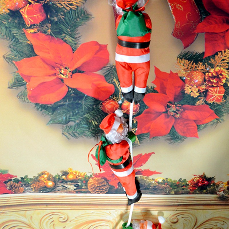 AliExpress eBay Venta caliente 25m3 persona cuerda Santa Claus muñeca Santa Claus colgante fuente de origen