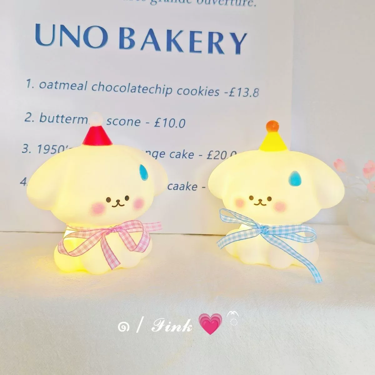 LED Cartoon Night Light, Battery-Powered Cute Animal Lamp, Bedside Desk Decor, 7–11 cm