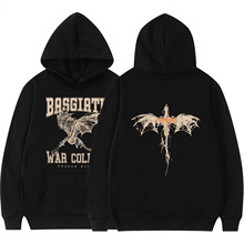 2024跨境外贸亚马逊时尚潮流圆领卫衣