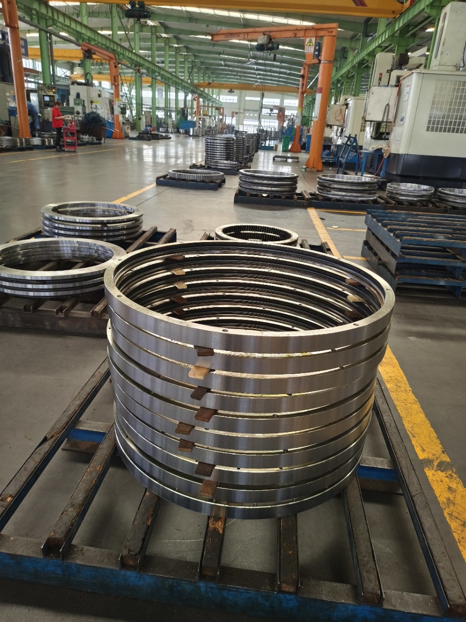 高质量混砂机回转支承外齿式回转支撑大齿圈011.20.200甲板起重机