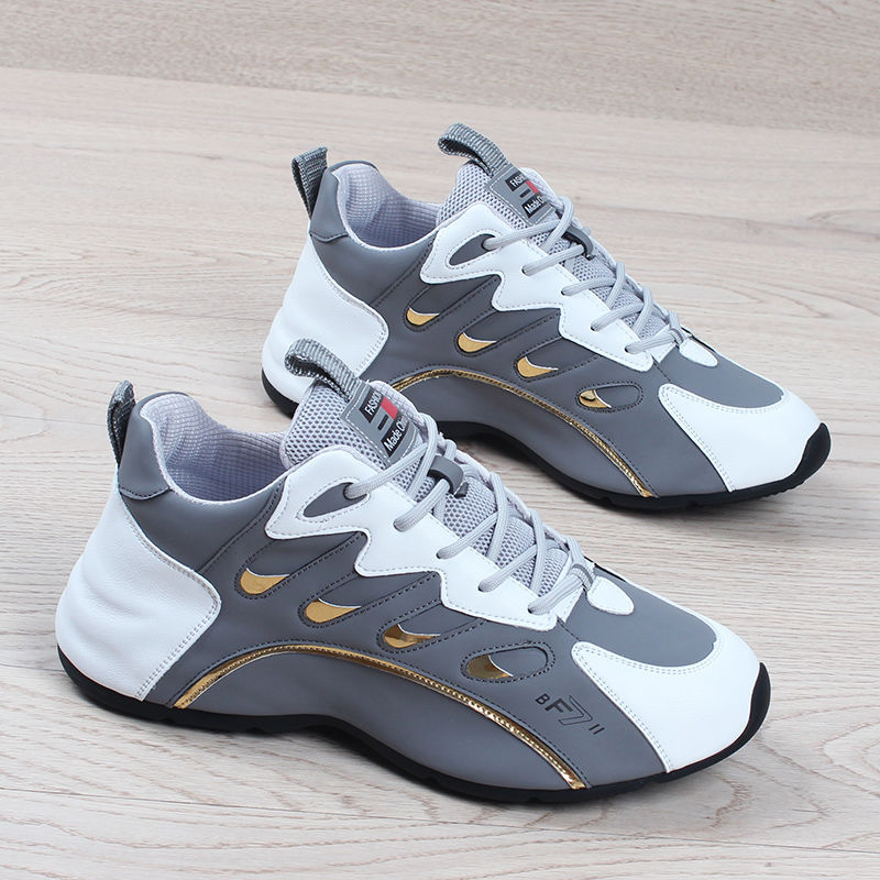 Ring Und Herbst Neue Casual Sport Schuhe Aus Echtem Leder Komfortable Vielseitig Jugend Internet Celebrity Beliebte Paar Trendy Für Frauen_voghion.com