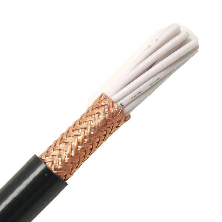 Чистая медная проволока ZCRVVP12 Core Shield Wire 0.12-1.5 квадратная медная сеточная щит провода для охраны Интеллектуальный Контроль