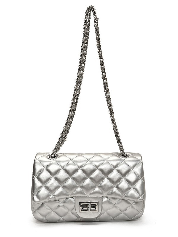 2026 nueva moda versátil bolso de mujer bolso de cadena de diamante nicho de diseño de alto rendimiento extranjero bolso de hombro