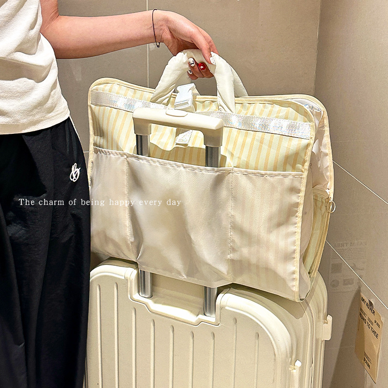 7-in-1 スタッキング旅行用収納バッグ、吊り下げスーツケース収納バッグ、下着、靴下、出張用パッケージ|undefined