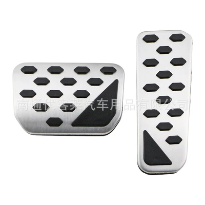 Suitable for Jeep Grand Cherokee 2022+ Stainless Steel Accelerator and Brake Pedals (Dekorativ pedal başlıqları) - automatic