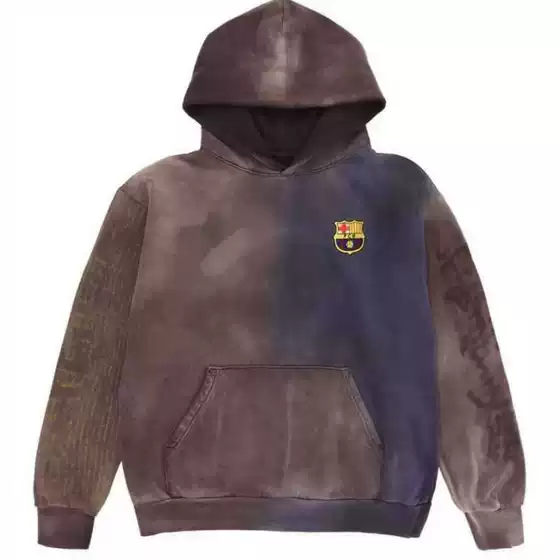 2025 European and American Cross-Border Men's Road 3D Digital Printing Round Neck Hooded Sweatshirt Fashion Casual Trendy Sweatshirt