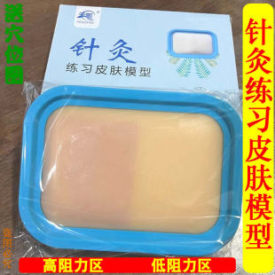 Acupuncture Practice Skin Model, Acupuncture Bag, Traditional Chinese Medicine Student Human Acupuncture Point Practice Teaching, Acupuncture Bag Artificial Model