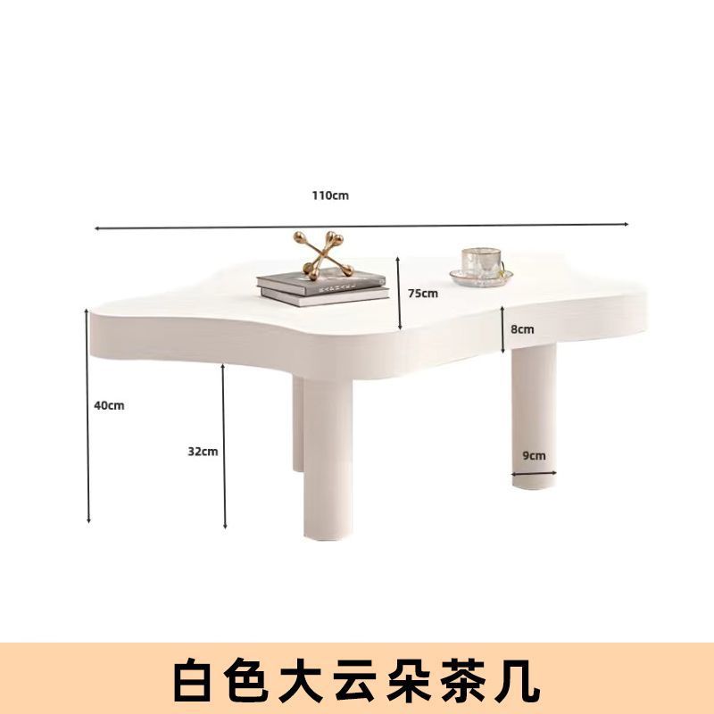 Mesa de té de madera sólida, gabinete de televisión combinado, sala de estar, gabinete de televisión doméstico, mesa de té de lujo ligera y alta calidad
