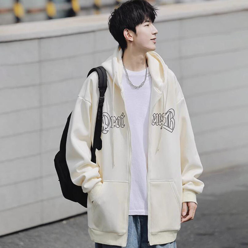 Fleece-Lined 11 Batches 19 Thin Style 11 Batches 20 Cardigan Zipper Sweatshirt - 5 in Stock Korean Version Pullover Hooded Spring Rabbit Fur