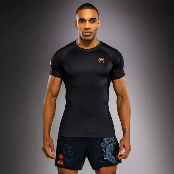 UFC boxing suit set, Muay Thai quick-dry combat fitness fighting sports running training suit, cross-border Venom combat