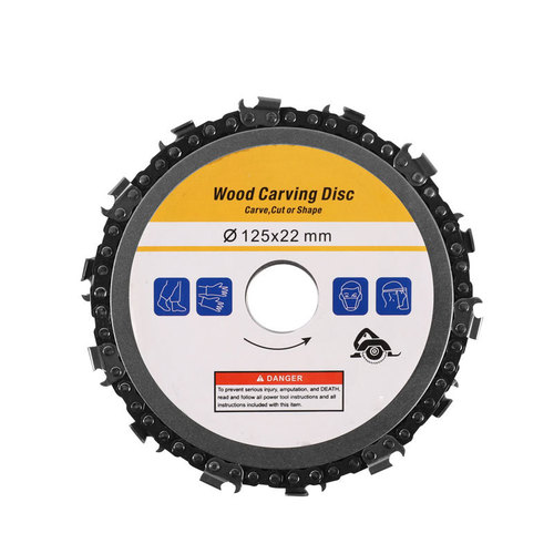 Woodworking chain saw disc cutting saw blade polishing machine multi-function chainsaw disc angle grinder accessories wholesale