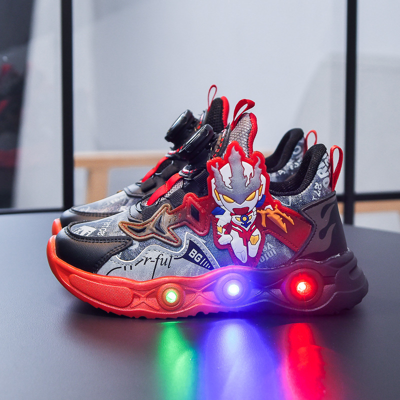 Children's dual wheel invisible shoelaces for boys for students