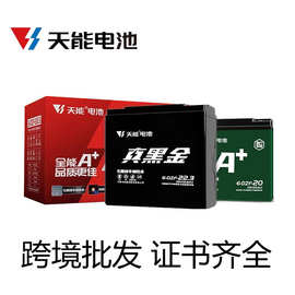 天能铅酸电池72v石墨烯电动车电瓶60v20ah三轮车蓄电池电瓶车电池