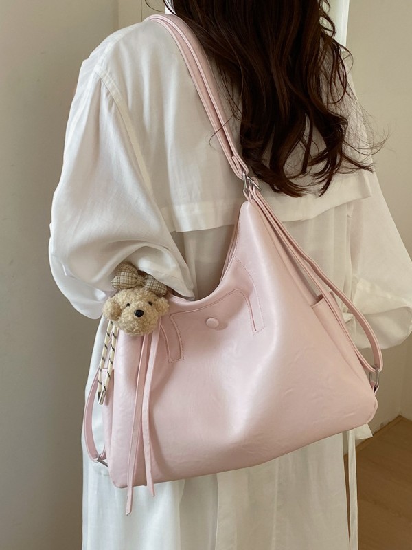 Una bolsa multipropósito de gran capacidad para mujeres 2026 nueva moda simple mochila de hombro de viaje bolsa de ocio
