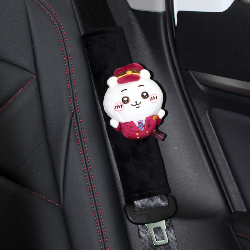 Funda Protectora de Hombro para Cinturón Poliéster Suave Anti-presión para Coche image 8