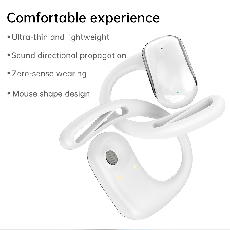Nuevo auricular de traducción Bluetooth abierto OWS colgante transfronterizo, traductor de interpretación simultánea en varios idiomas