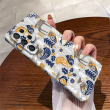 创意涂鸦狐狸适用三星S25ultra手机壳s24防摔全包s23超薄菲林跨境