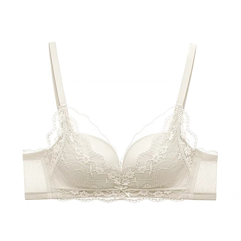 샴페인 화이트 브라