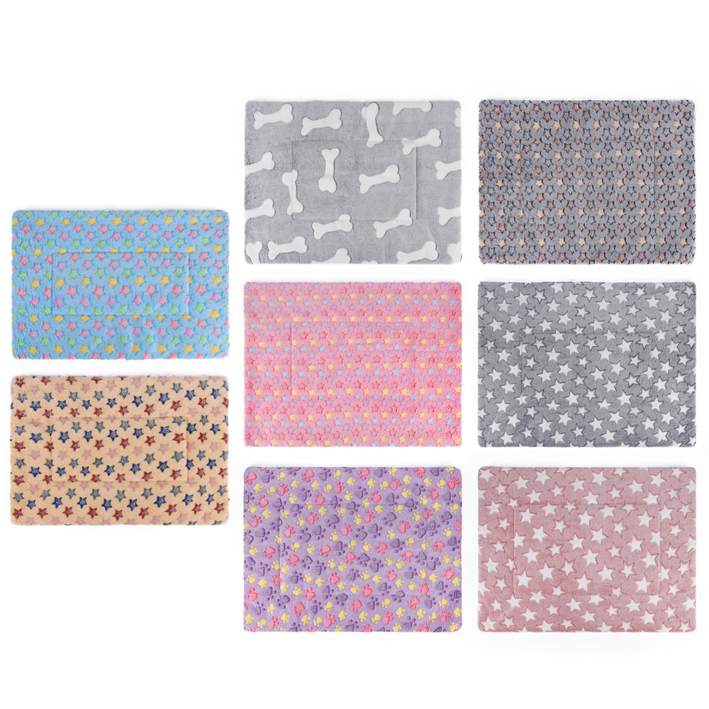 Cojín transfronterizo para mascotas, tapete de franela gruesa, tapete de gato de felpa suave, tapete de invierno para perrera al por mayor