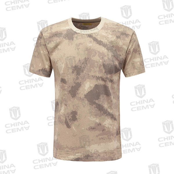 tactics camouflage cotton summer sports travel T-shirt for training