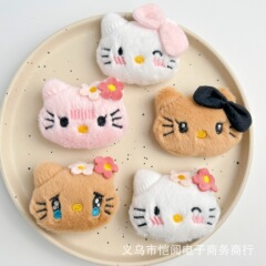 アニメぬいぐるみブローチかわいい子猫人形人形アクセサリーkt子猫服アクセサリーdiy補助