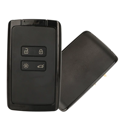 Car Keys Health Smart Car Key Shell - black-edge-black-color-back-shell