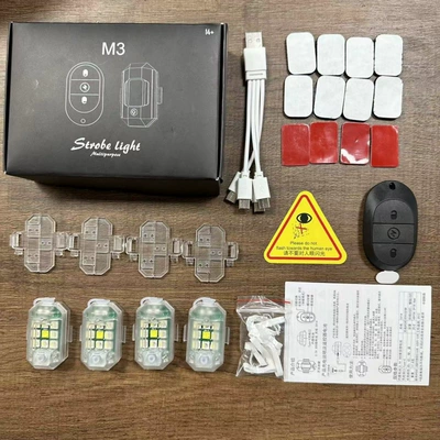 Other lights Remote-Controlled Outdoor Lighting, Long-Lasting - high-end-version-four-lights-single-remote-control-with-multiple-charging-cables