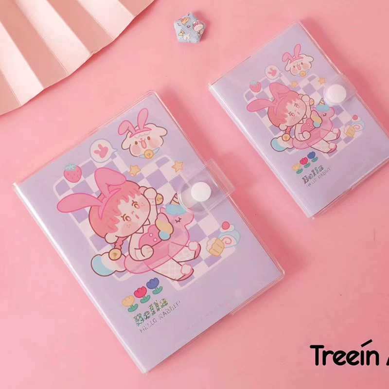 Класс серий Qingyi Fang Bella Tea PVC по пряжке набор клея A6 (цветная страница) мультфильм блокнот записная книжка