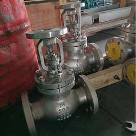 J641W-300LBRL 不锈钢气动法兰截止阀图片
