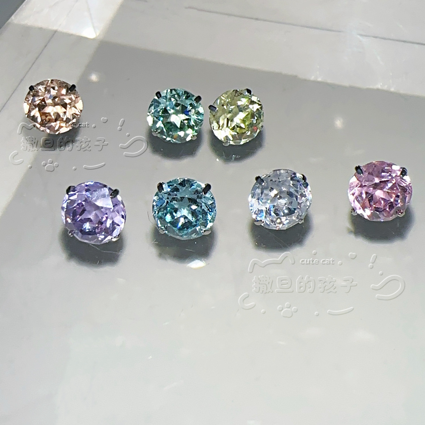 Satan's Child F136 Titanium Alloy Star Tongue Barbell - Adjustable Bar Length 8-20mm Tongue Ring detail image 9