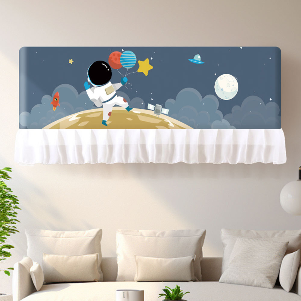 Aire acondicionado cubierta a prueba de polvo colgante hermoso Heigree protección general todo incluido cubierta a prueba de polvo colgante de máquina interior moderna