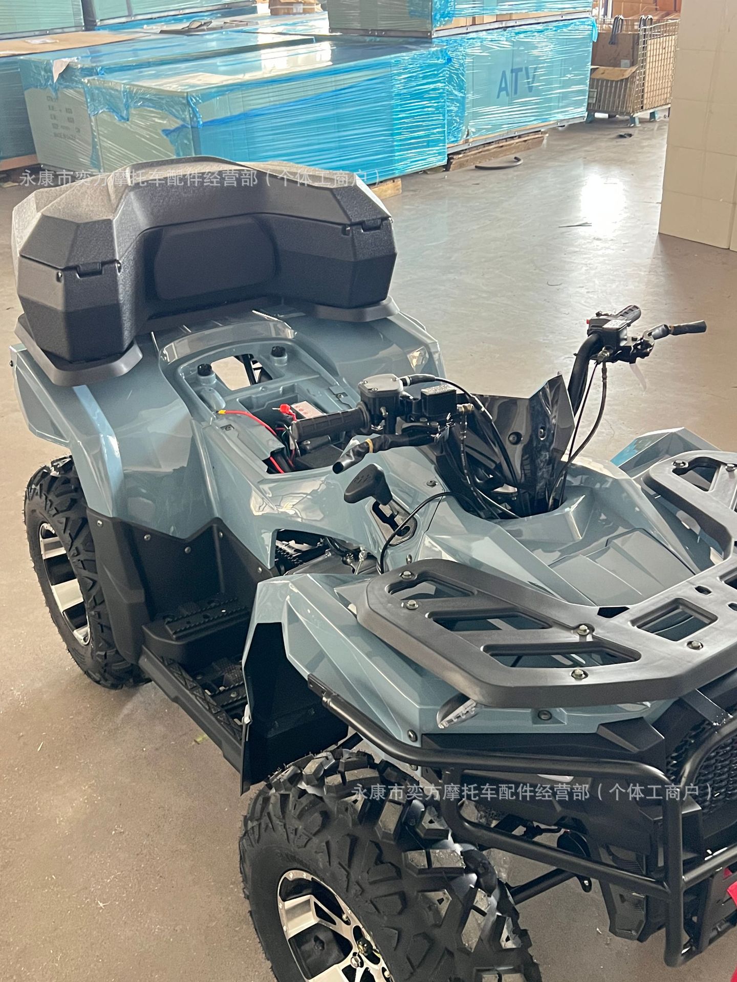 Atv Rear Cargo Box Modified Vehicle Toolbox Four-Wheel Vehicle Large Trunk 98L