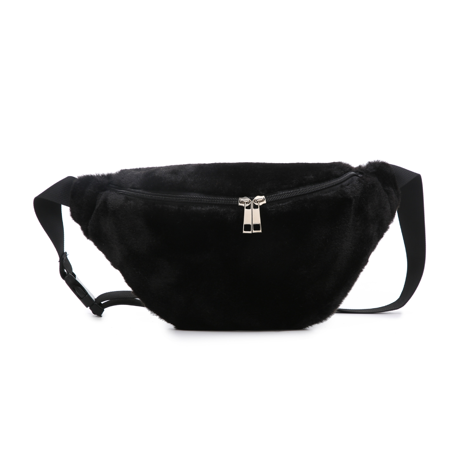 毛绒腰包