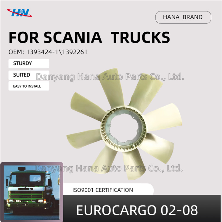 Abanico (750mm)1393424-1 \ 1392261 para piezas de camiones Scania SCANIA