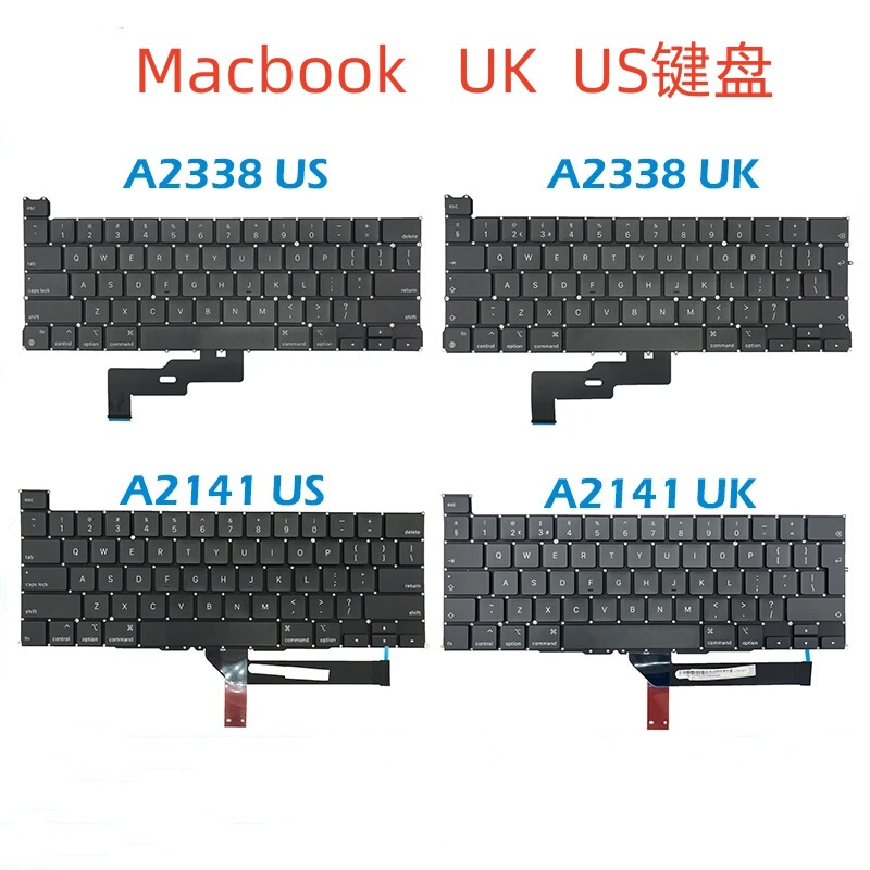 For Apple MacBook A1706 keyboard A2338 A2141 A1989 A2251 A2289 keyboard