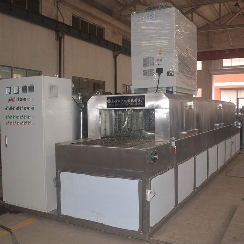 QXLT70-Ⅱ自动通过式清洗烘干机 喷淋式清洗机 输送网带式清洗机