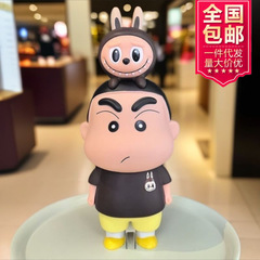 批发/代发拉布小新可爱蜡笔小新野原桌面新之助摆件手办公仔动漫