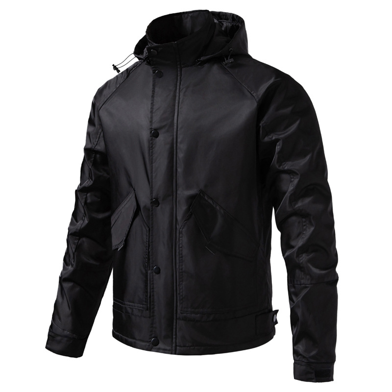 Tácticas al aire libre de color sólido vestir de asalto a prueba de viento primavera y otoño caminata ropa de montaña hombre moda impermeable abrigo de moda casual hombre