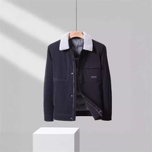 龙达飞新品【专柜同款】青年男士脱卸毛领时尚短款羽绒服S16511D1