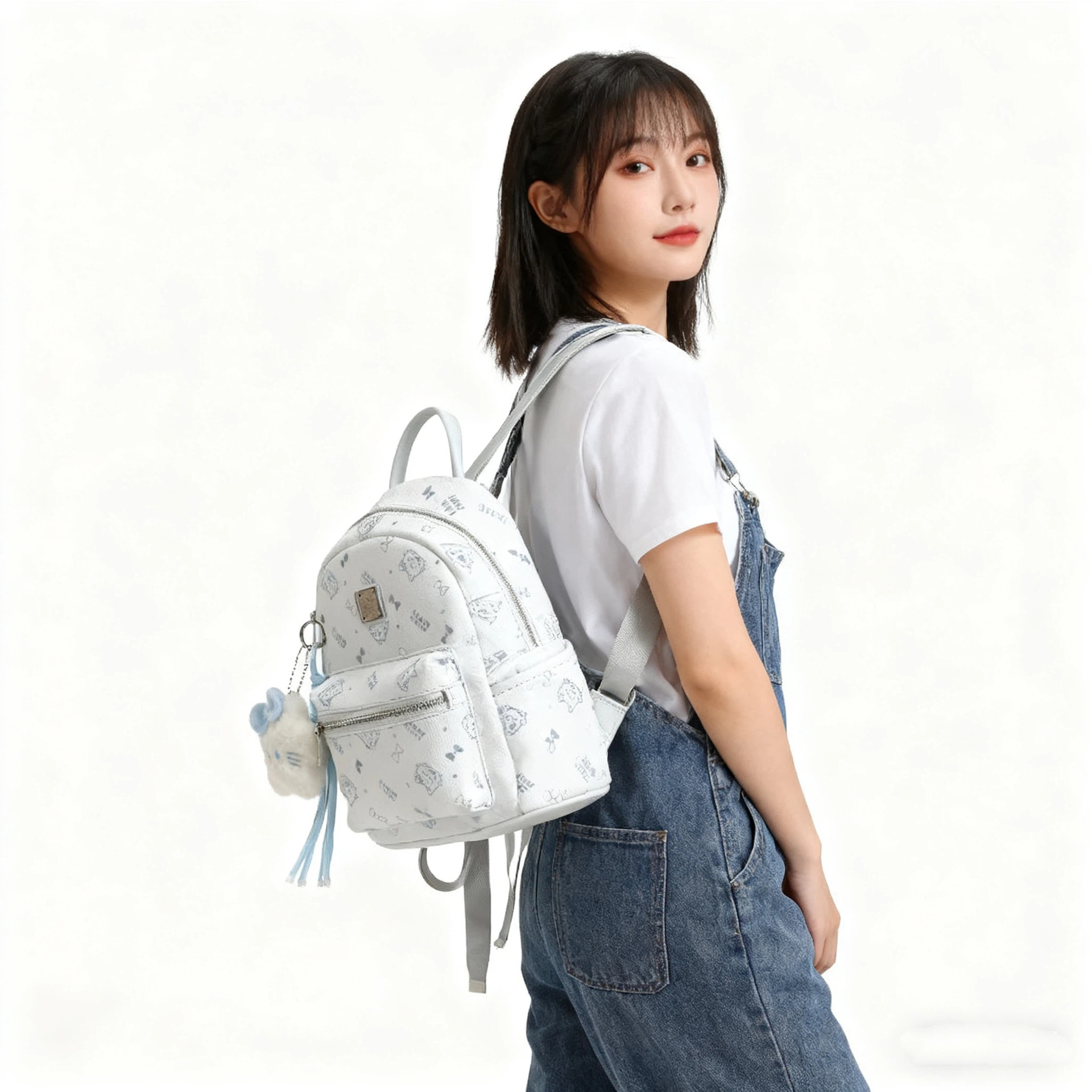 Commuter-Rucksack, trendiges All-in-One-Design, modisch, minimalistisch, Nischendesign, hochwertige Optik, School-Style-Schulrucksack, großes Fassungsvermögen
