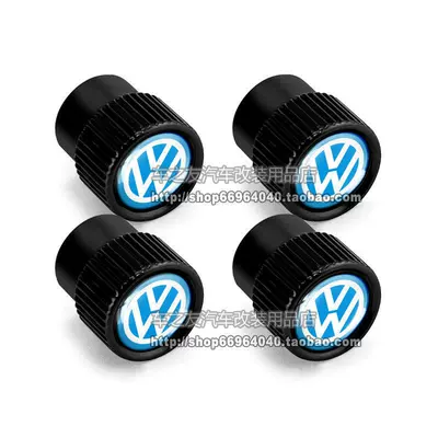 Suitable for Volkswagen Gti valve - blue-volkswagen-valve-4-black