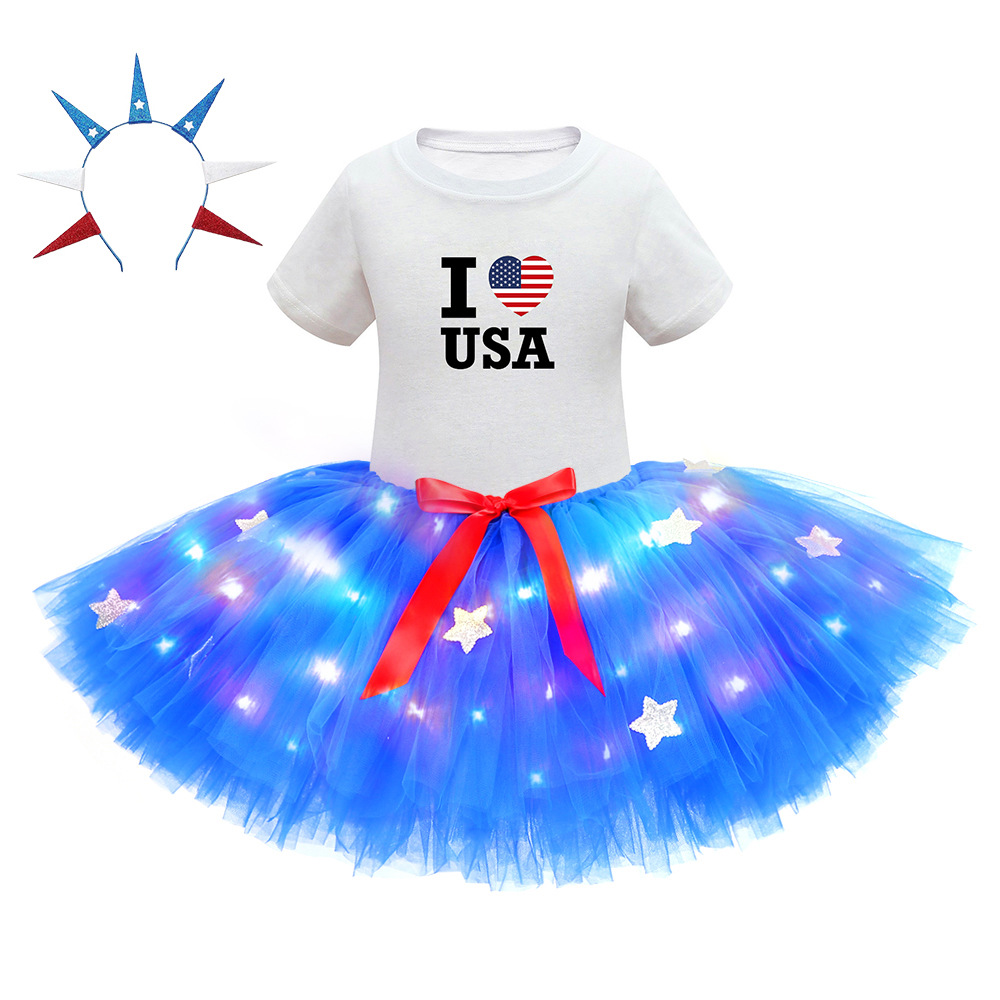 Синий комплект, юбка-пачка