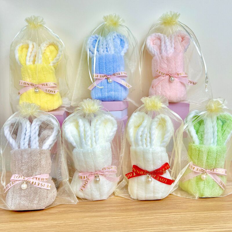 Little Rabbit Towel Souvenir Gift Shop Birthday Gift Wedding Return Gift Kindergarten Opening Cute Shape Small Gift Little Rabbit Towel Souvenir Gift Shop Birthday Gift Wedding Return Gift Kindergarten Opening Cute Shape Small Gift