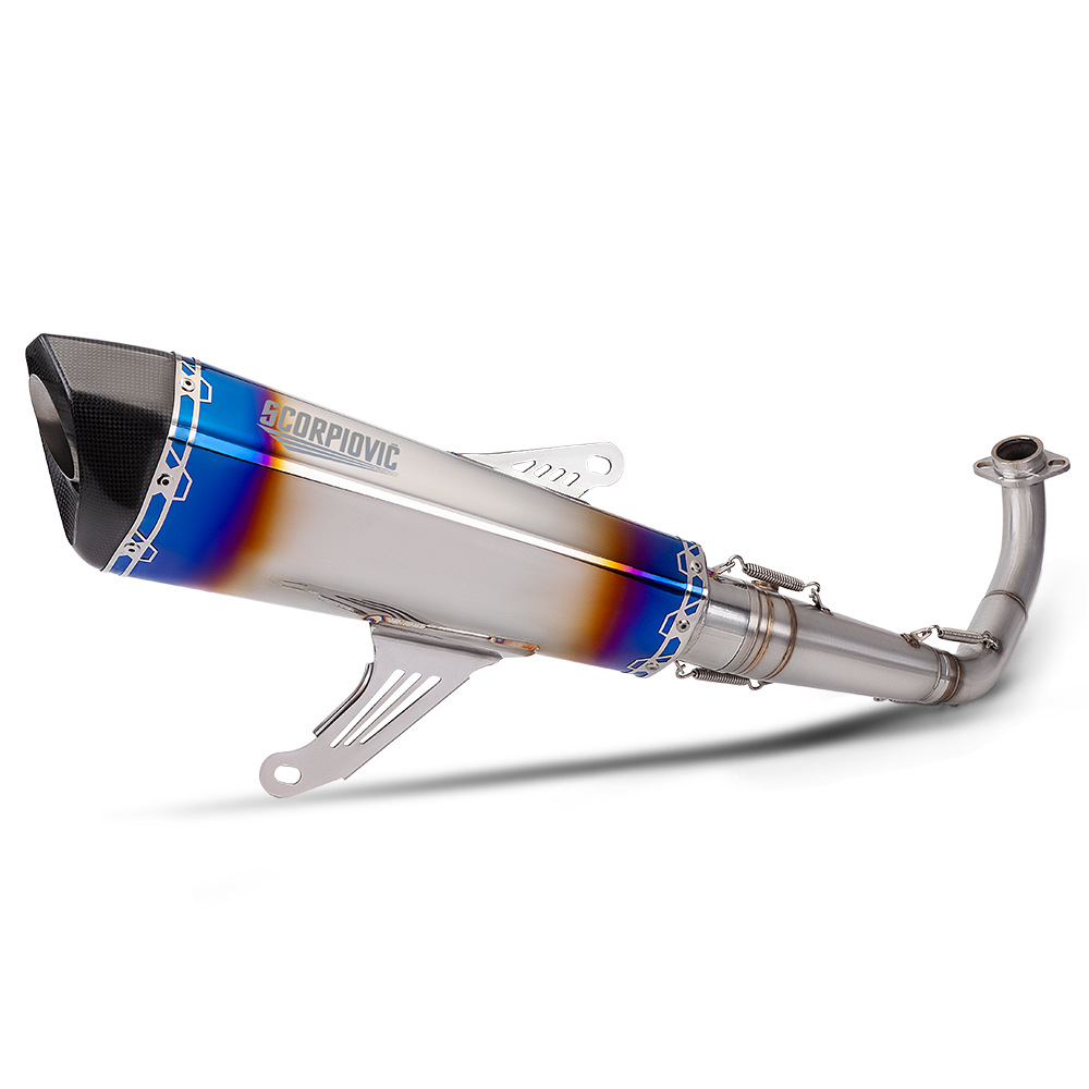 Motorcycle Motorcycle Modification Suitable for Scooter Xmax300 Front Exhaust Pipe Tail Section 2017-2024