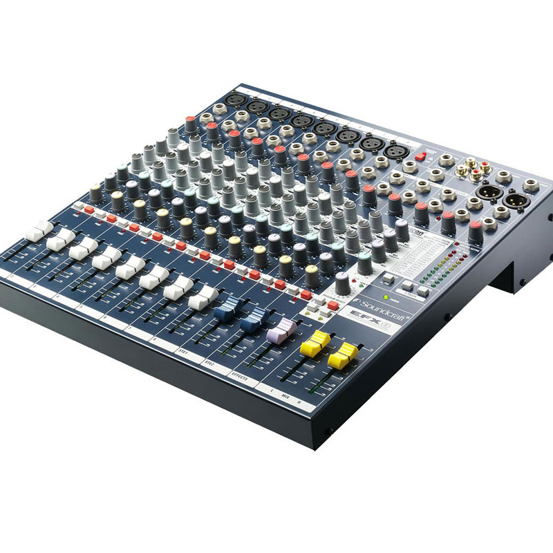 声艺EFX8 EFX12 EFX16带莱斯康混响效果舞台演出会议调音台